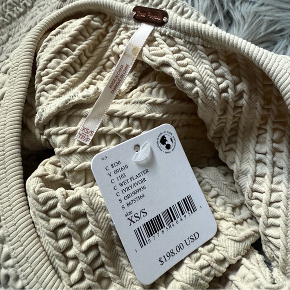 FREE PEOPLE Gabby Seamless Midi Dress Size XS/S NWT - Picture 6 of 8